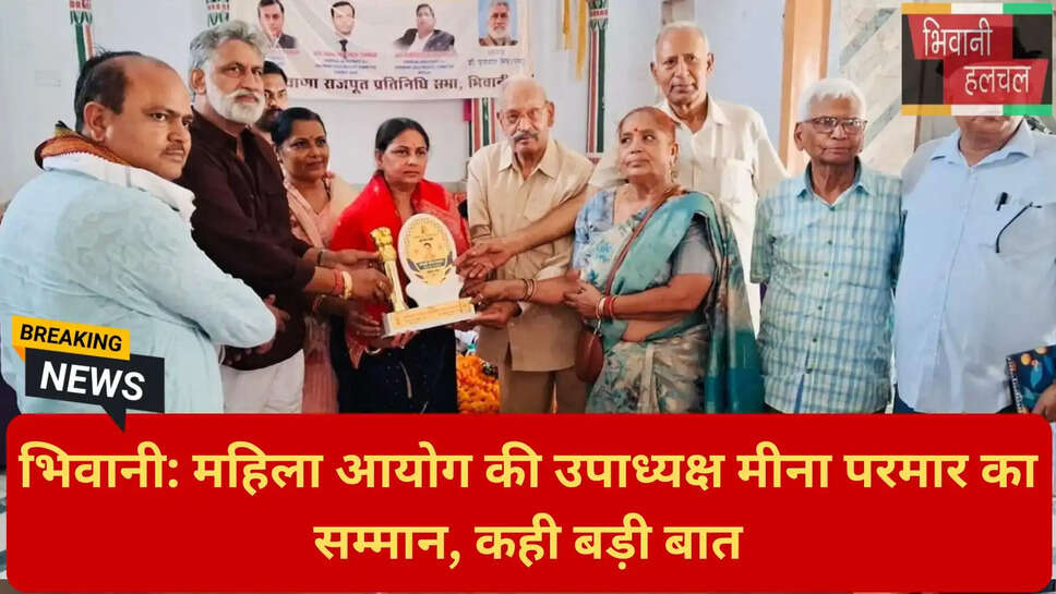 मीना परमार का बयान
