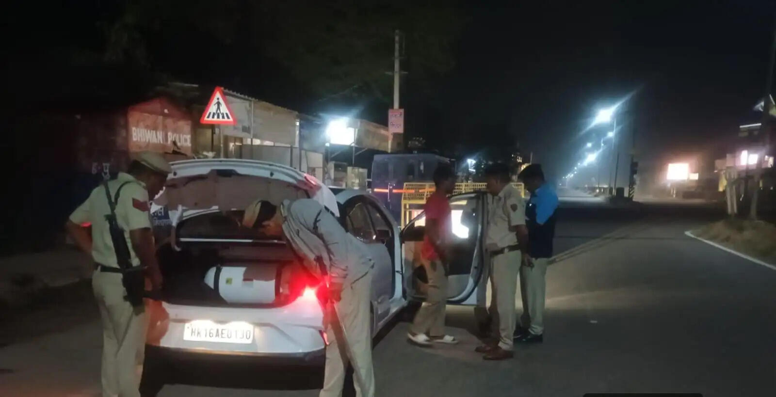 Jhupa Naka Kitalana Naka checking