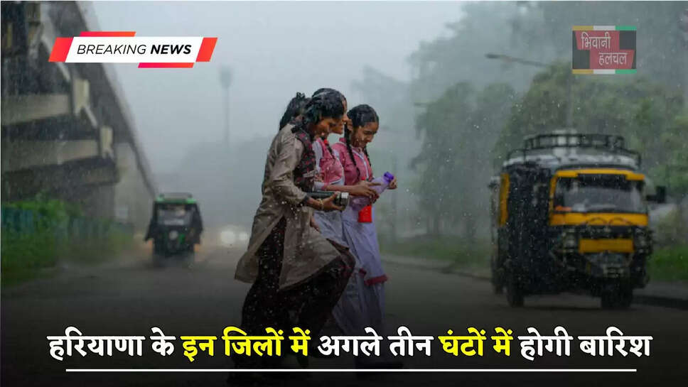 हरियाणा के इन जिलों में&nbsp;अगले तीन घंटों में होगी बारिश,&nbsp;देखें ताजा अपडेट&nbsp;