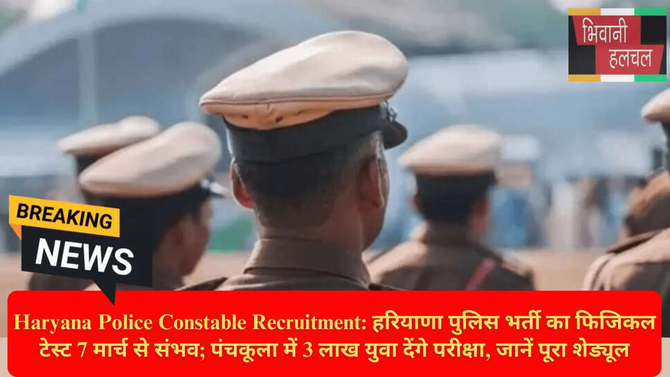 Haryana Police 5500 Constable Vacancy