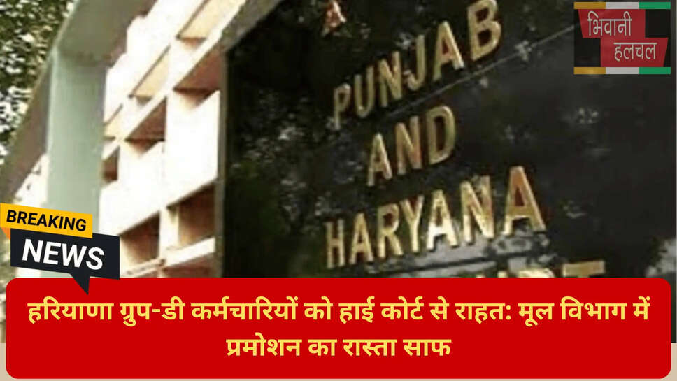 पंजाब एवं हरियाणा हाई कोर्ट आदेश