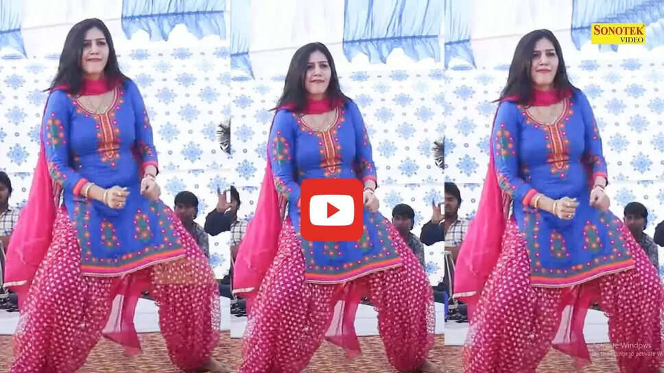  हरियाणवी देसी क़्वीन ने स्टेज पर खूब लचकाई कमर, डांस देखने आ गया पूरा गांव&nbsp;