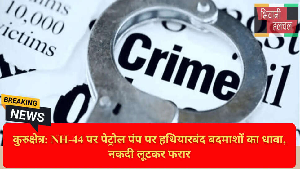 CCTV footage petrol pump theft