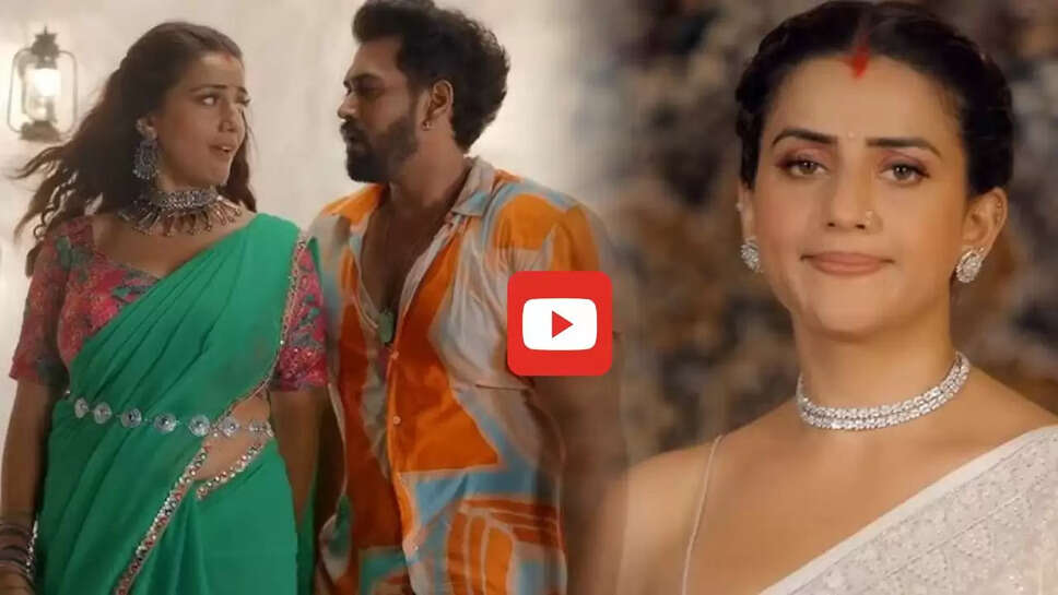 &lsquo;साड़ी गुलाबी राजा जी&rsquo; भोजपुरी गाने पर अक्षरा सिंह का गजब डांस, फैंस का धड़का दिल