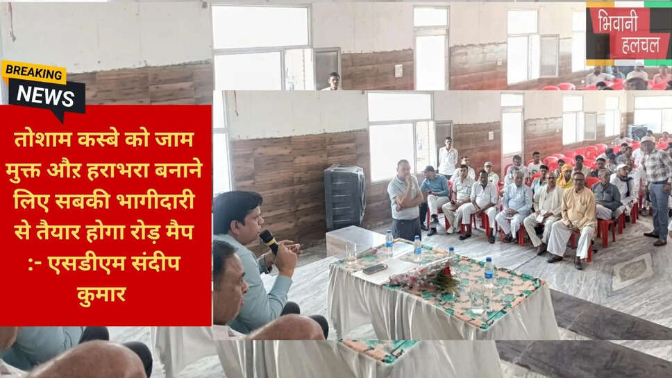 तोशाम रेहड़ी मार्केट योजना