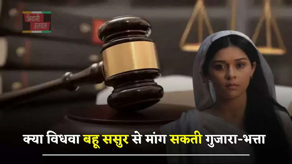 क्या विधवा बहू ससुर से मांग सकती गुजारा-भत्ता, कोर्ट ने सुनाया ये बड़ा फैसला