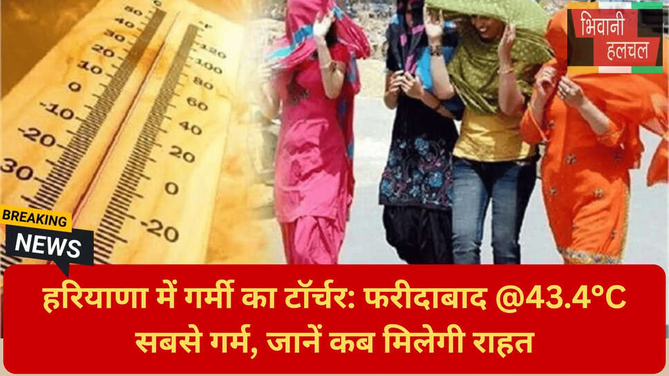 लू की चेतावनी हरियाणा