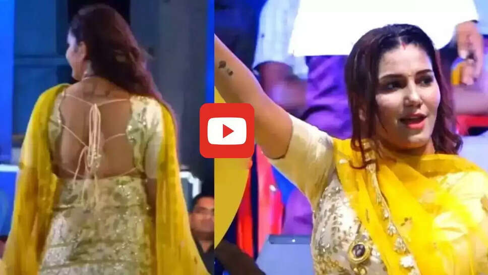  'गोली चल जावेगी' गाने पर सपना चौधरी ने मचाया गदर, डांस देख बेकाबू हुई पूरा गांव&nbsp;