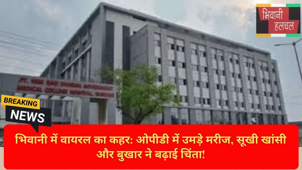 Viral Fever in Bhiwani Today