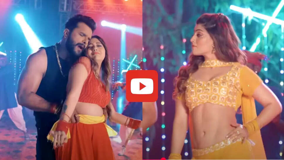 दो हसीनाओं संग खेसारी लाल ने दिखाया जलवा, बार बार देखा जा रहा डांस