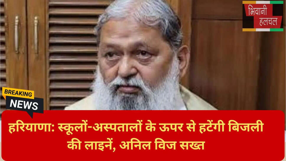 हरियाणा ऊर्जा मंत्री अनिल विज