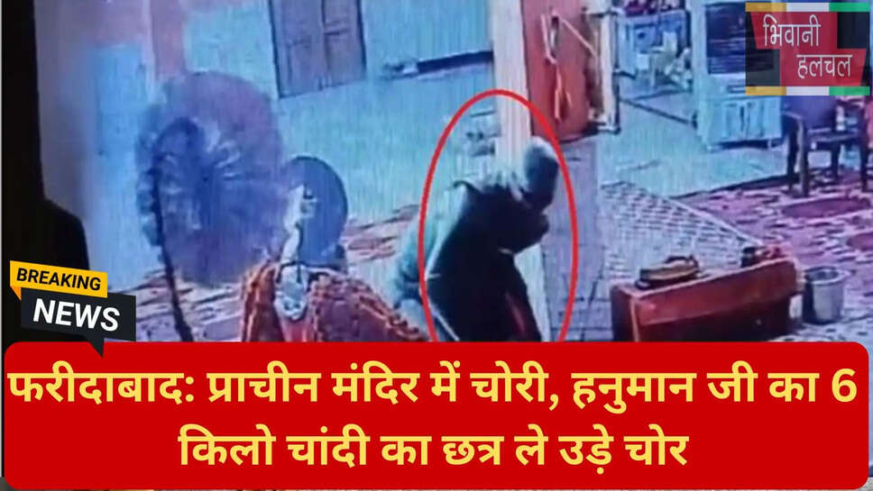 मंदिर में चोरी की घटना