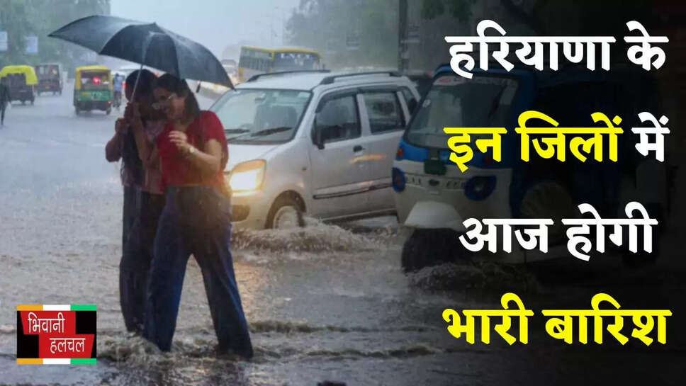 Haryana Rain Alert: हरियाणा के इन जिलों में आज होगी भारी बारिश, देखें मौसम पूर्वानुमान