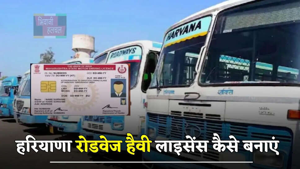 हरियाणा रोडवेज हैवी लाइसेंस कैसे बनाएं, जाने पूरा प्रोसेस
