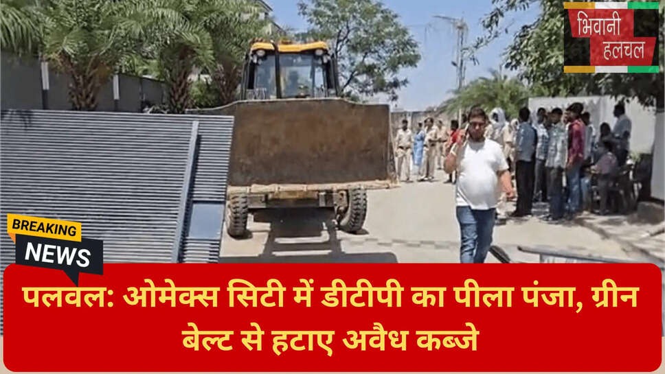 ओमेक्स सिटी ग्रीन बेल्ट विवाद