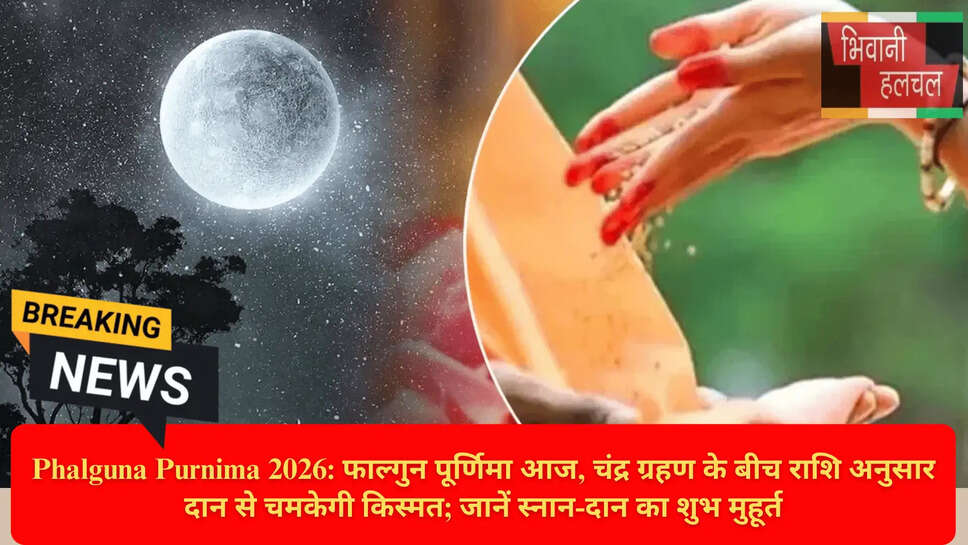 फाल्गुन पूर्णिमा चंद्र ग्रहण सूतक
