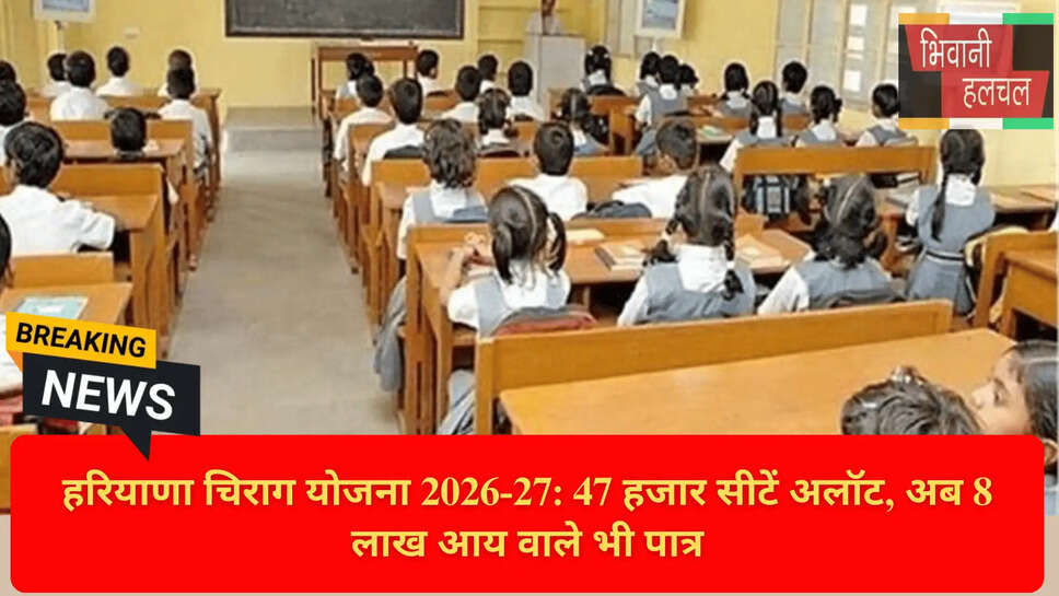 चिराग योजना आय सीमा 8 लाख