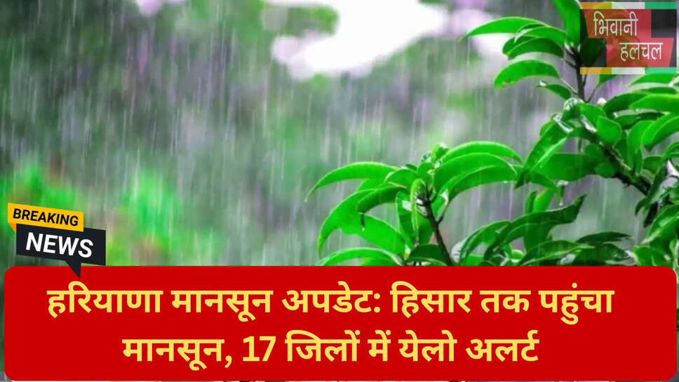 हरियाणा तापमान अपडेट
