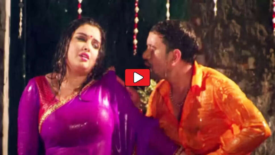 Bhojpuri Song: आम्रपाली का लचीला बदन देख पागल हुए निरहुआ, देखकर फैंस का मचला दिल