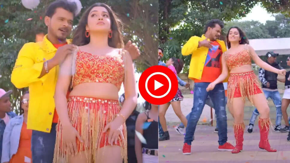 निरहुआ को छोड़ किसी और के साथ रोमांटिक हुई आम्रपाली दूबे, बाहों से लिपट कर खूब लुटाया प्यार