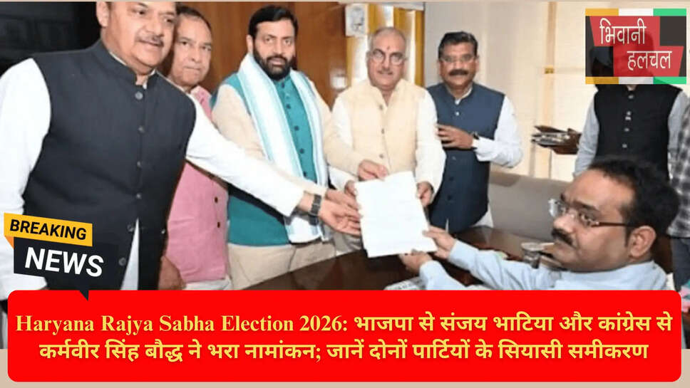 Haryana RS Polls Candidates