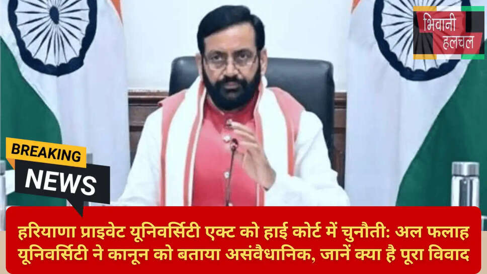 Haryana Private University Act