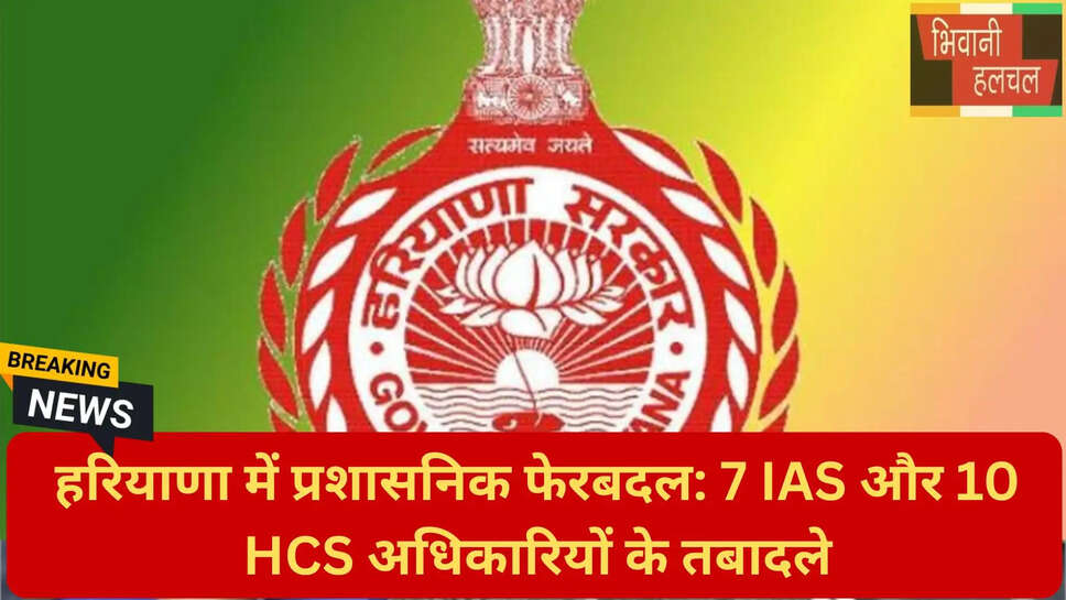 हरियाणा प्रशासनिक सूची