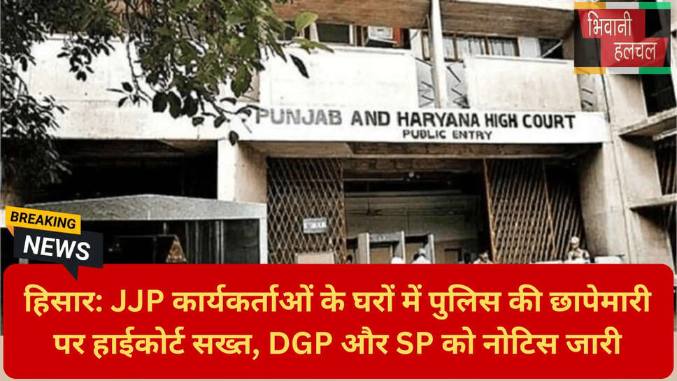 JJP vs Haryana Police