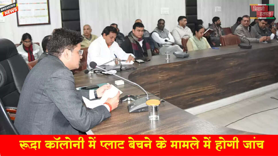 रुद्रा कॉलोनी में प्लॉटों के दोबारा बेचे जाने के मामले की होगी जांच