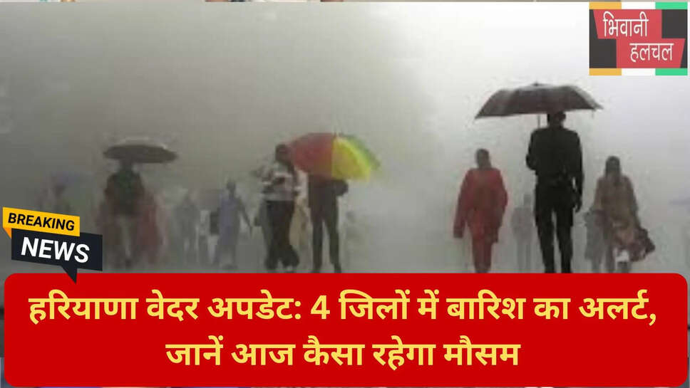 IMD हरियाणा अलर्ट