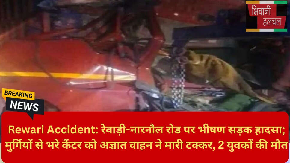 Two Youth Killed in Rewari Road Accident
