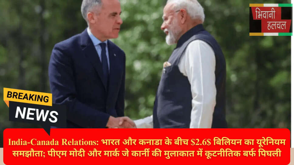 भारत कनाडा ऊर्जा साझेदारी