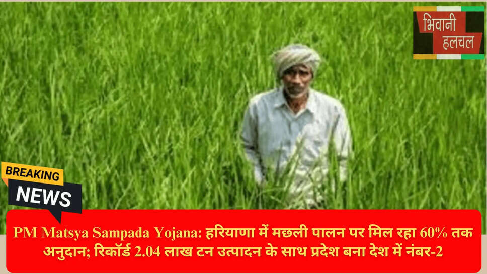 मत्स्य पालन लोन और सब्सिडी