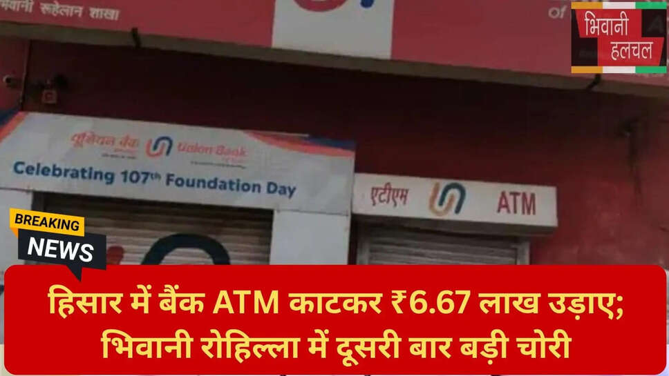 बैंक एटीएम लूट 2026