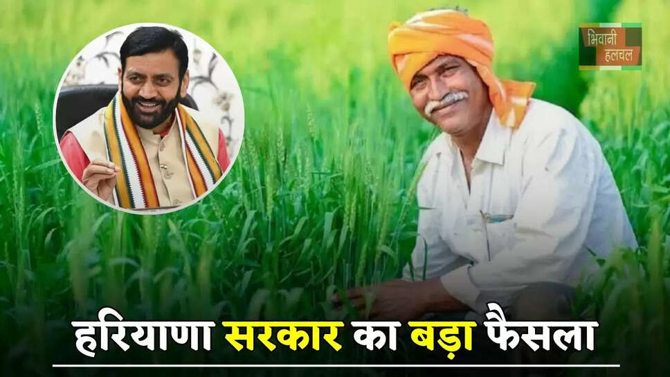 हरियाणा सरकार का बड़ा फैसला, किसानों को अब इस बीज पर मिलेगी सब्सिडी