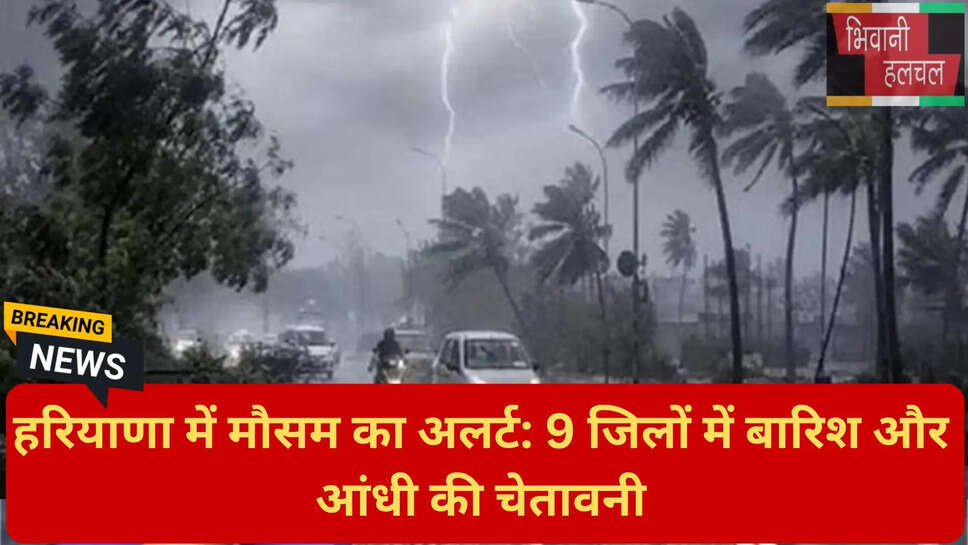 मानसून अपडेट हरियाणा