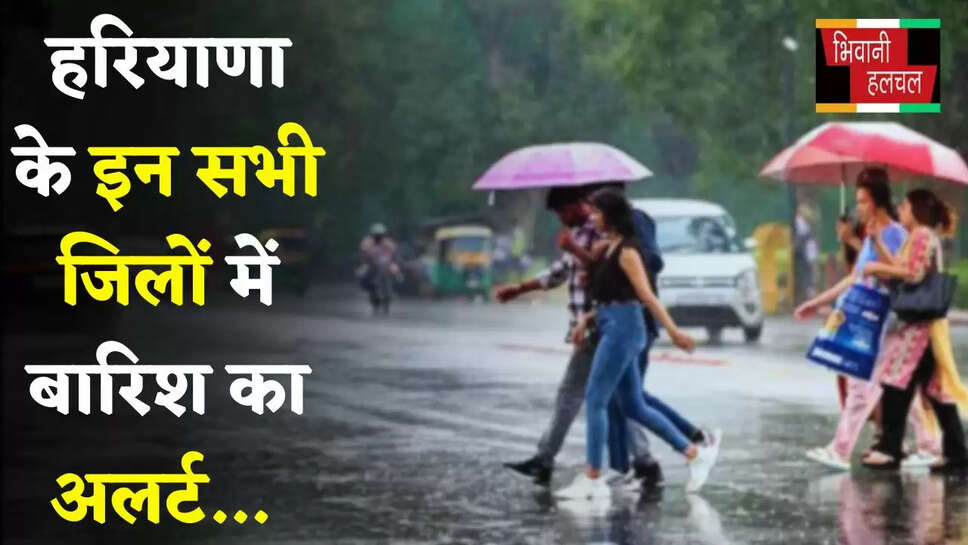 Haryana Rain Alert: हरियाणा में 3 दिन मौसम रहेगा खराब, इन सभी जिलों में बारिश का अलर्ट&nbsp;
