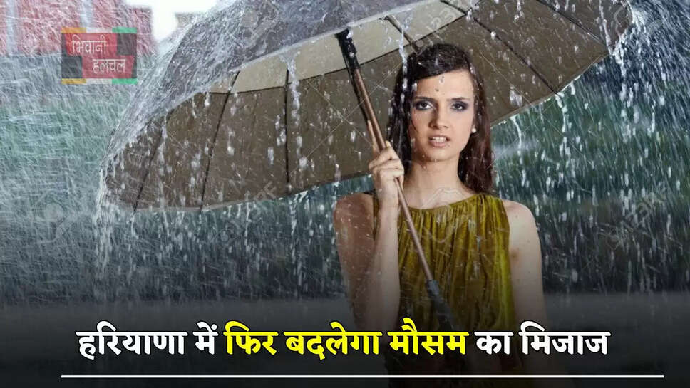 हरियाणा में फिर बदलेगा मौसम का मिजाज, कई जिलों में होगी बरसात&nbsp;