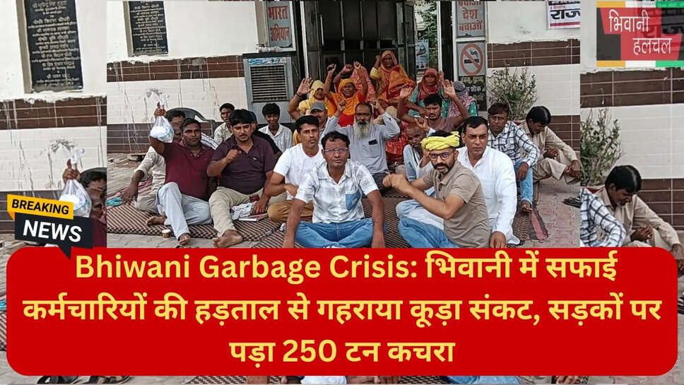 भिवानी नगर परिषद सफाई
