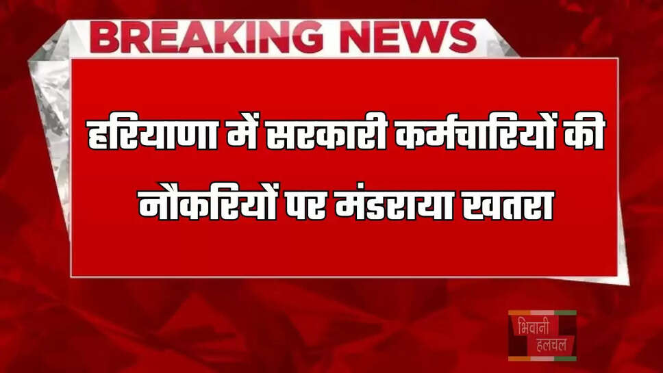 हरियाणा में सरकारी कर्मचारियों की नौकरियों पर मंडराया खतरा, हाईकोर्ट के इस फैसले से अब जाएगी नौकरी...