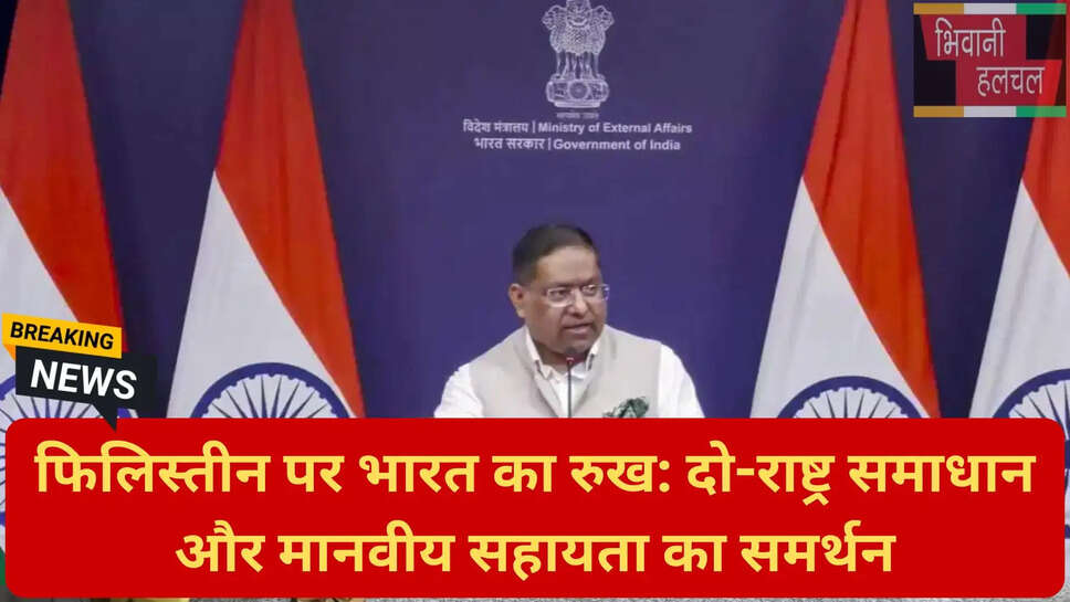 विदेश मंत्रालय फिलिस्तीन नीति