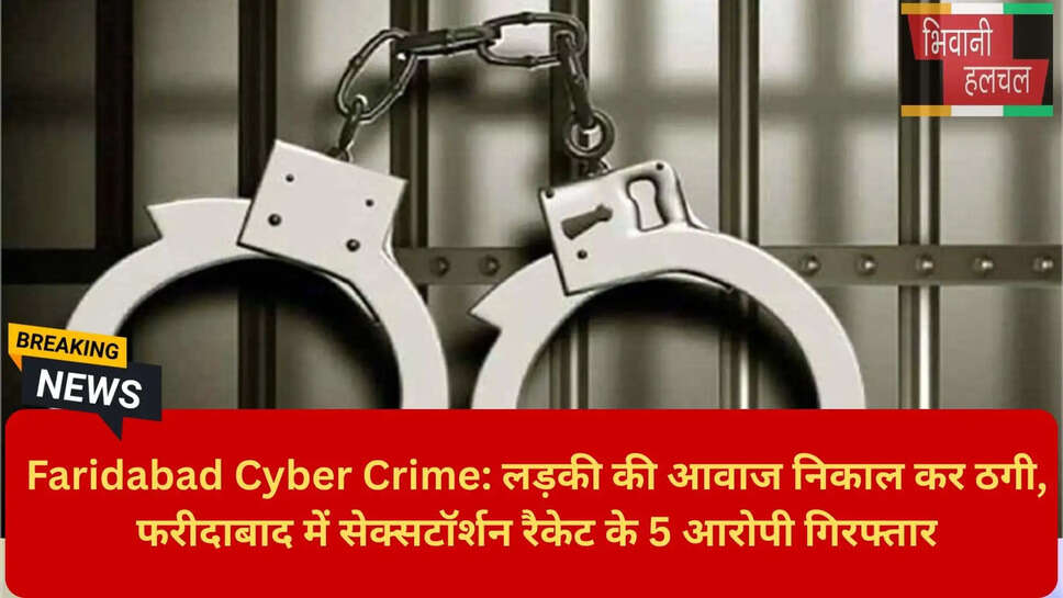Cyber Thana Central Faridabad News