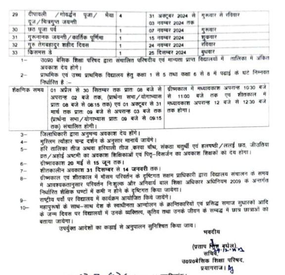 Winter Holidays : इन स्कूलों में कक्षा 1 से 8 तक शीतकालीन अवकाश की हुई घोषणा, देखें आदेश